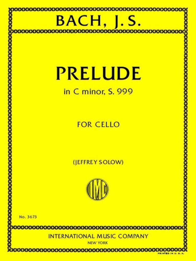 Prelude In C Minor S 999